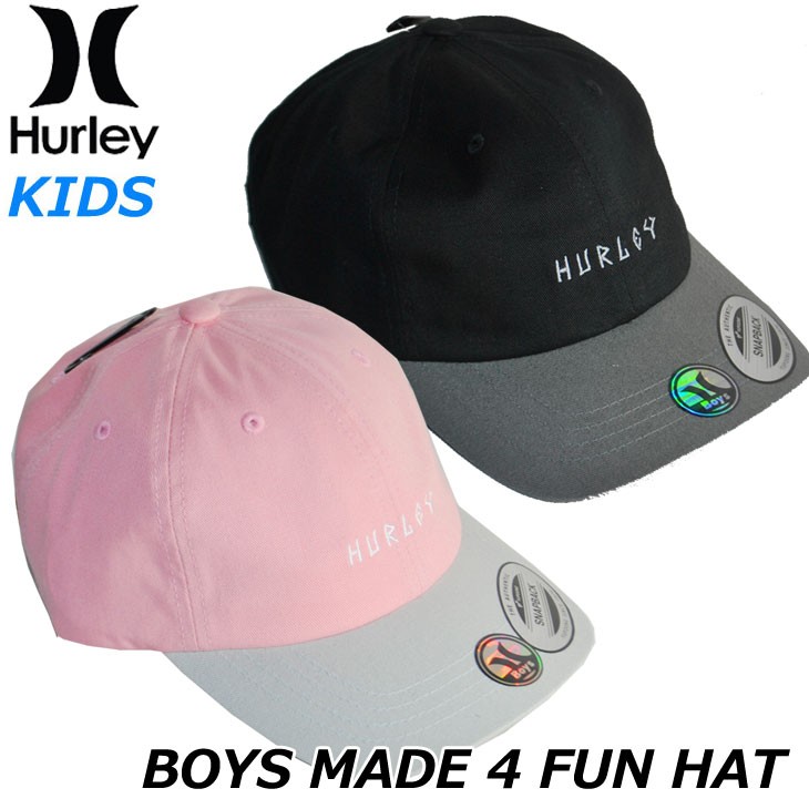 Hurley（ハーレー） キッズ キャップ BOYS MADE 4 FUN HAT (BQ2011