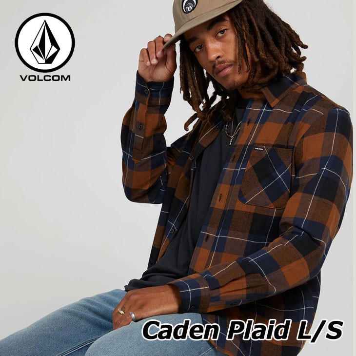 VOLCOM ボルコム ネルシャツ メンズ Caden Plaid L/S A0541906 【返品種別OUTLET】