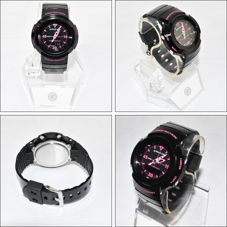 G-SHOCK カシオ MINI 【GMN-500-1B2JR】カラー【BLACK-PINK