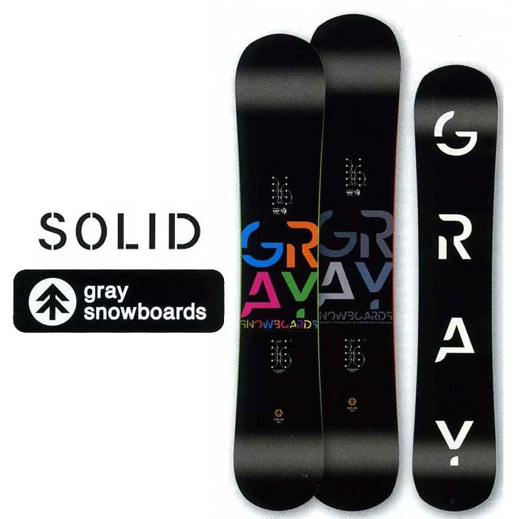 20-21 GRAY SNOWBOARD グレイ スノーボード 板 SOLID ソリッド ship1【返品種別OUTLET】
