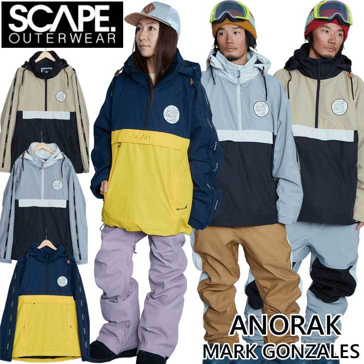 21-22 SCAPE エスケープ メンズ レディース ウエアー ANORAK JACKET