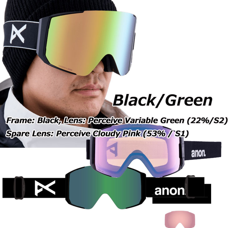 22-23 anon アノン ゴーグル Sync Goggles Low Bridge Fit シンク 