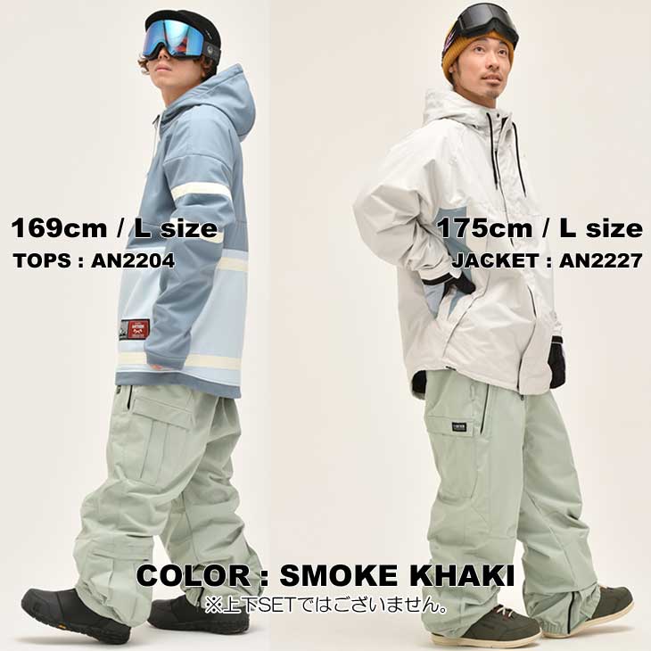 22-23 ANTHEM アンセム スノーボードウェアー 3D LITHIUM CARGO PANTS 