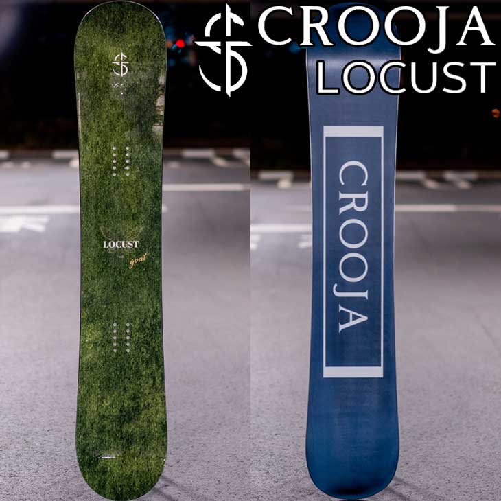 22-23 CROOJA クロージャ LOCUST ローカスト グラトリ スノーボード 板 ship1