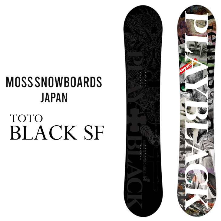 22-23 MOSS スノーボード TOTO BLACK SF トトブラックソフトフレックス ship1【返品種別OUTLET】