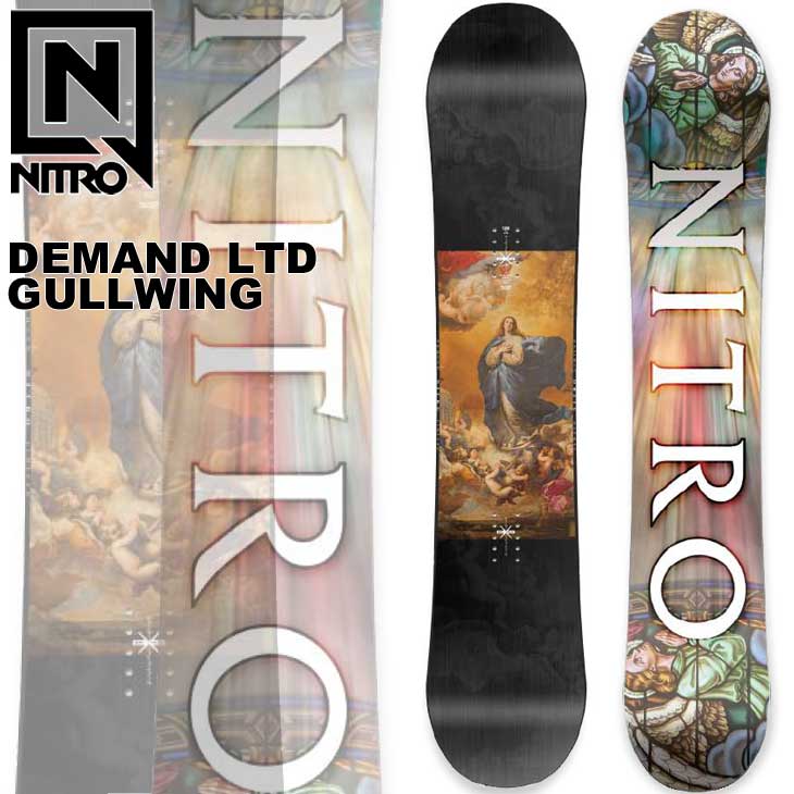 22-23 ナイトロ NITRO 板 DEMAND LTD /GULLWING ( JAPAN ) デマンド 黒