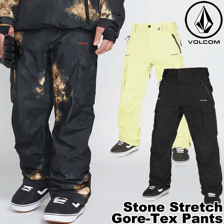 22-23 VOLCOM スノーボード ウェア ボルコム ウェアー メンズ パンツ MENS Stone Stretch Gore-Tex Pants  G1352302 ship1【返品種別OUTLET】