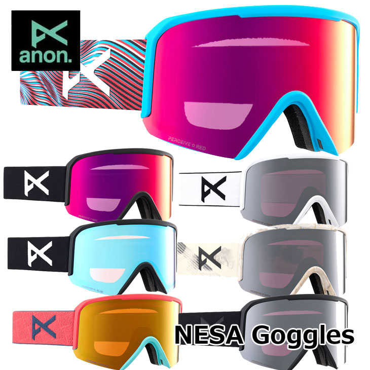 23-24 anon アノン ゴーグル NESA Goggles Low Bridge Fit スペア 