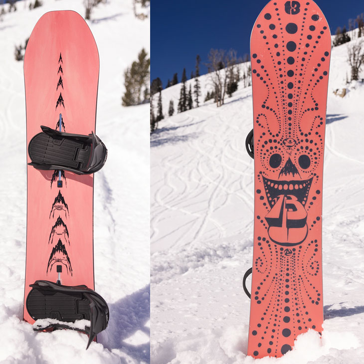 23-24 BURTON バートン スノーボード Men's Deep Thinker Snowboard 