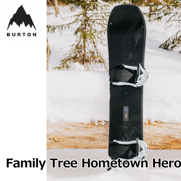 23-24 BURTON バートン スノーボード パウダー Family Tree Hometown Hero ホームタウンヒーロー  【日本正規品】ship1【返品種別OUTLET】