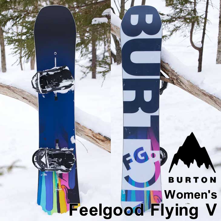 23-24 BURTON バートン スノーボード Women's Feelgood Flying V