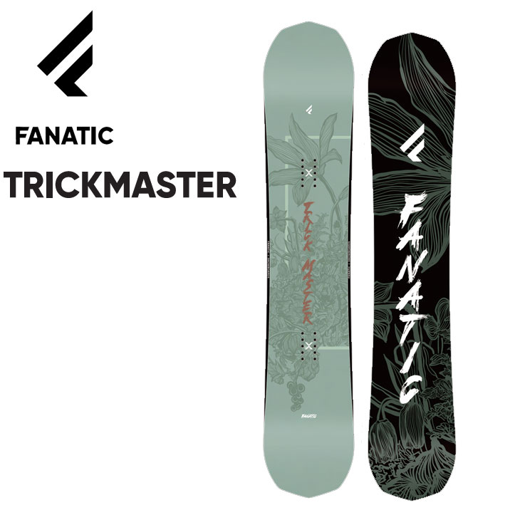 23-24 FANATIC ファナティック スノーボード 板 TRICKMASTER トリックマスター ship1 【返品種別OUTLET】