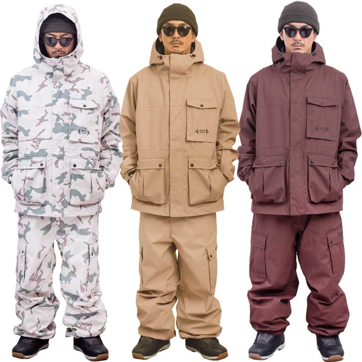 23-24☆NOMADIKウェア 777 SNOW WEAR JKT カラー：BURGUNDY KAZU