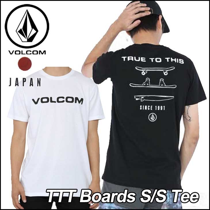 VOLCOM ボルコム tシャツ メンズ Japan Limited 【TTT Boards S/S Tee