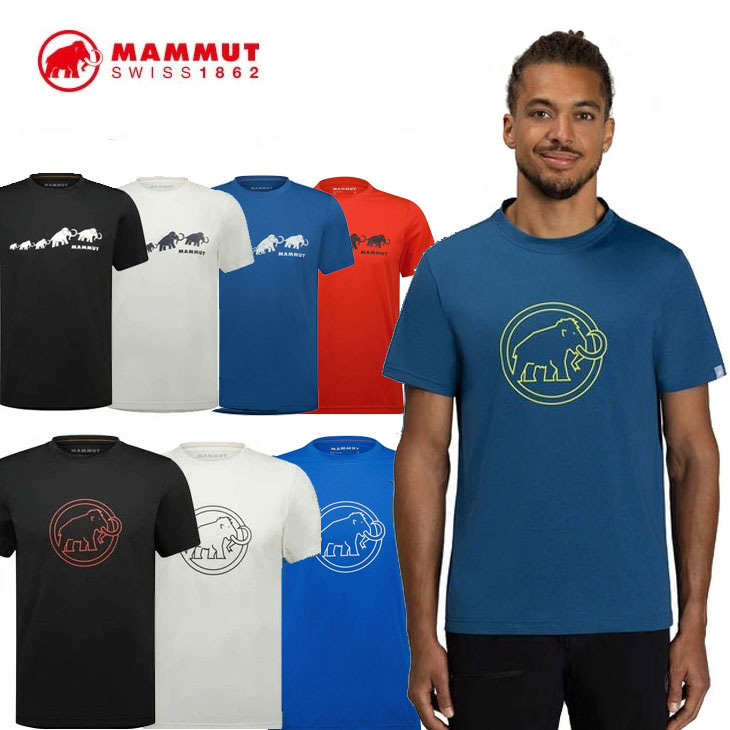 MAMMUT トップス Mサイズ BURTON MAMMUT マムート メンズ Tシャツ QD Logo Print T-Shirt