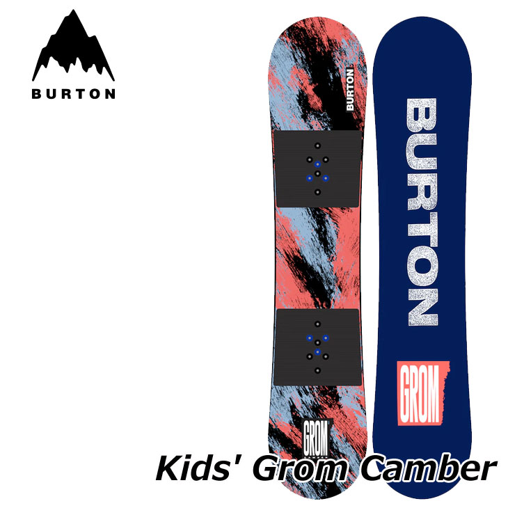 【新品】キッズ BURTON GROM 24-25モデル BURTON（バートン） 24-25 BURTON スノーボード Kids Grom Camber
