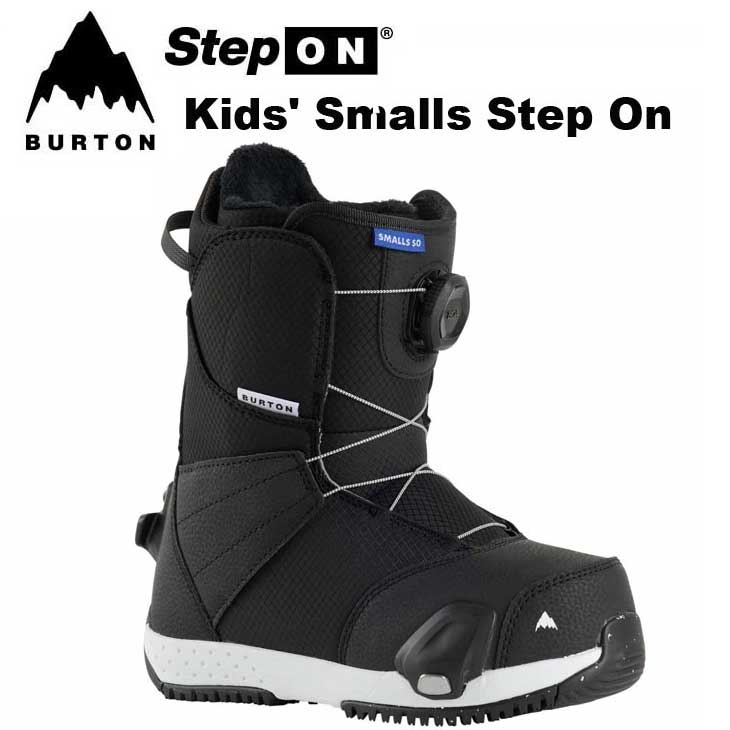 Burton Zipline STEP-ON ブラック 子ども用 24cm BURTON Kids ZIPLINE Step onブーツ24cm