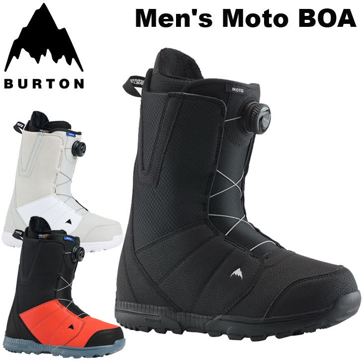 美品！Burton　MOTO 26cm　WIDE BURTON（バートン） 25-26 BURTON メンズ ブーツ Men's Moto BOA Wide