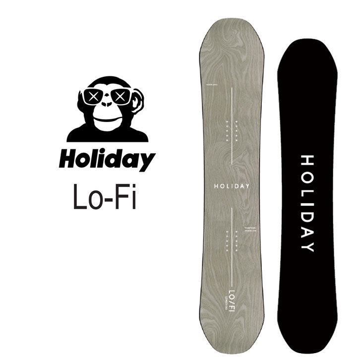 美品　HOLIDAY Lo-Fi SLAP 149cm 25-26モデル HOLIDAY 25-26 HOLIDAY ホリデイ ホリデー スノーボード 板 【Lo-Fi