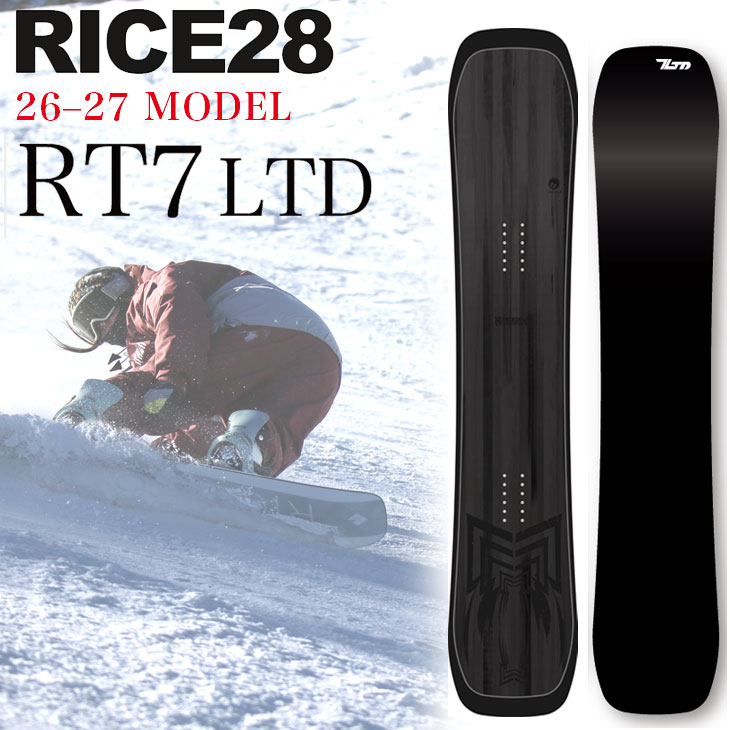 NIDECKER（ナイデッカー） 26-27 RICE28 ライス スノーボード RT7 LTD