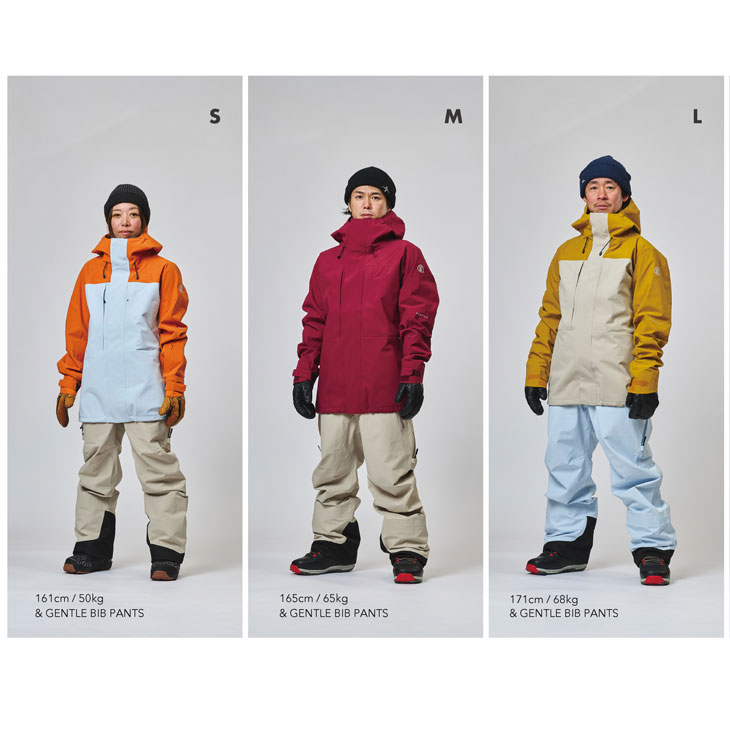 unfudge GENTLE JACKET Lサイズ 25-26 スノーボード 26-27 unfudge アンファッジ SNOW WEAR ウエア ジャケット