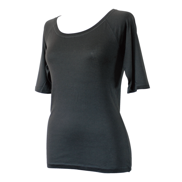 5分袖インナー お肌にやさしい下着 Fleep フリープ インナーウェア 日本製 重ね着 汗対策 ネコポス可 81038 S M L LL | Fleep | 02