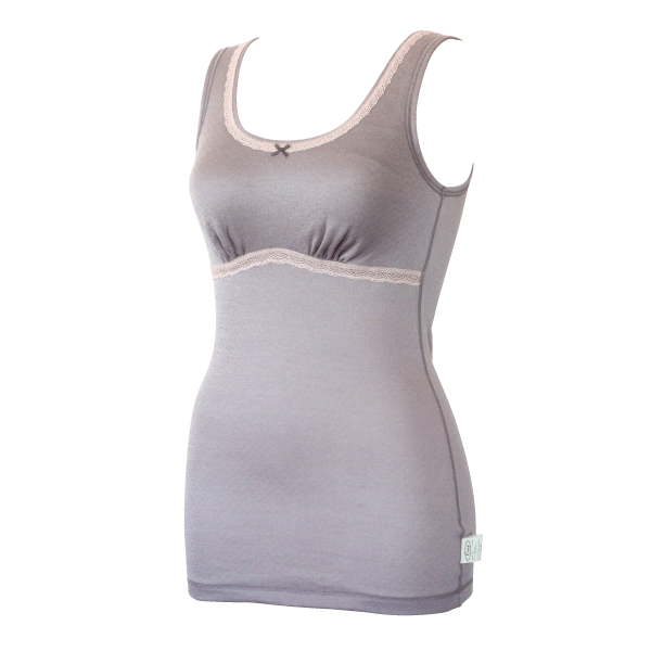 カップ付きタンクトップ ナイトブラ お肌にやさしい下着 Fleep フリープ 綿100％ ノンワイヤー ゆる楽 日本製 ネコポス可 82064 S M L LL | Fleep | 05