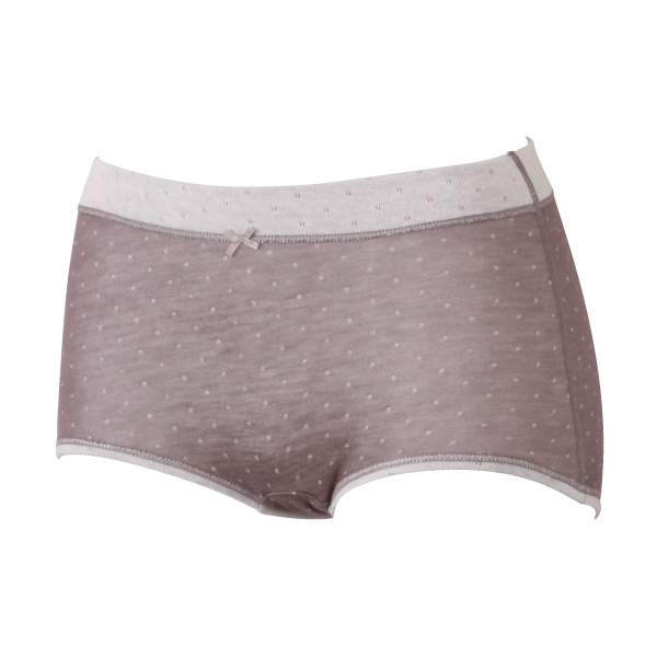 ドット 柄 ショーツ お肌にやさしい下着 Fleep フリープ あったか 肌側綿100％ コットン パンツ 日本製 84101 S M L LL ネコポス可 | Fleep | 03