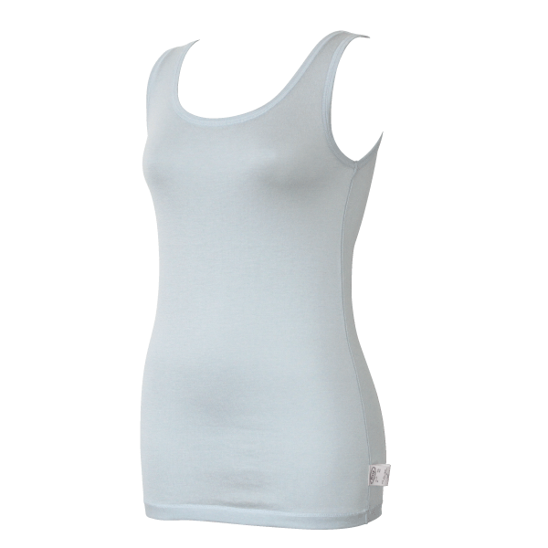 サマー タンクトップ お肌にやさしい下着 Fleep フリープ 汗取り インナー ノースリーブ 袖なし 綿混 爽やか 無地  重ね着 シンプル ネコポス可 84112 S M L LL | Fleep | 03