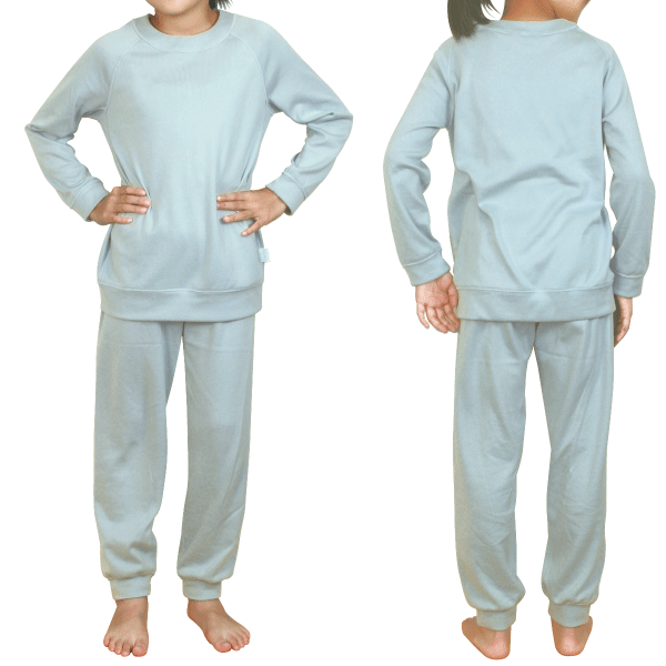 肌にやさしいキッズパジャマ 85022 送料無料 ネコポス不可 Fleep 日本製 フリープ 全2色 6サイズ こちらのページは 110 120 130 トドラー | ブランド登録なし | 01