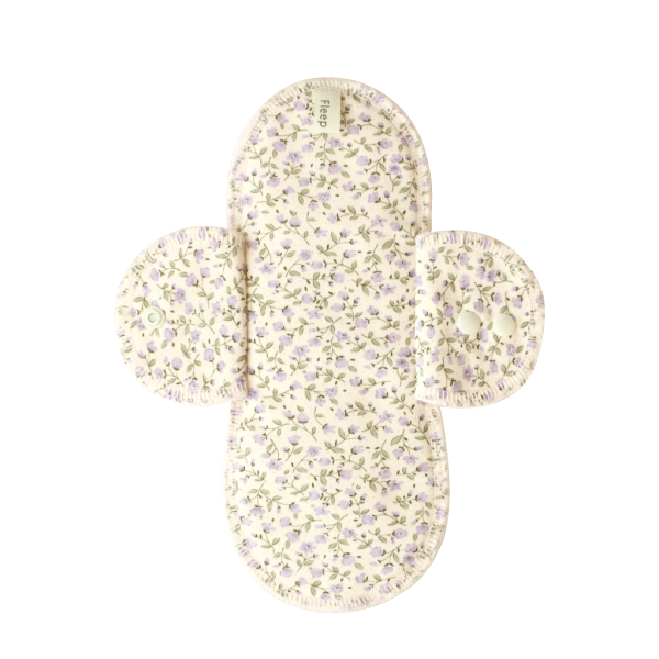 羽根付き布ナプキン お肌にやさしい下着 Fleep フリープ 布ナプキン サニタリー 日本製 ネコポス可 86004new 花柄 ドット ストライプ | ブランド登録なし | 06