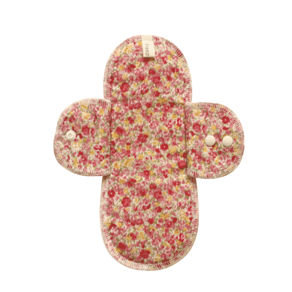 羽根付き布ナプキン お肌にやさしい下着 Fleep フリープ 布ナプキン サニタリー 日本製 ネコポス可 86004new 花柄 ドット ストライプ | ブランド登録なし | 01