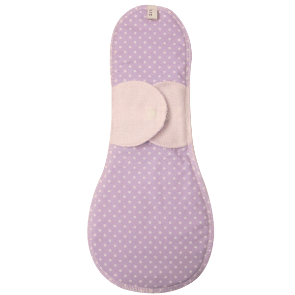 夜用羽根付き布ナプキン お肌にやさしい下着 Fleep フリープ 布ナプキン サニタリー 日本製 ナイト 長時間 ネコポス可 86009 花柄 ストライプ | ブランド登録なし | 04