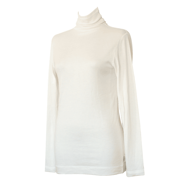 長袖Tシャツ ボトルネック コンフォート 肌にやさしい Fleep フリープ エアーニット ティーシャツ 日本製 ネコポス可 87022 S M L LL | Fleep | 01