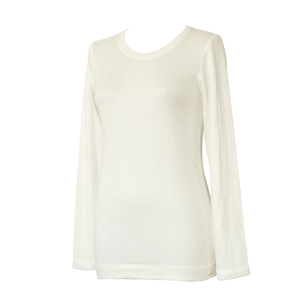 長袖Tシャツ クルーネック コンフォート 肌にやさしい Fleep フリープ エアーニット ティーシャツ 日本製 ネコポス可 87023 S M L LL | Fleep | 01