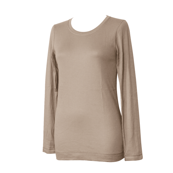 長袖Tシャツ クルーネック コンフォート 肌にやさしい Fleep フリープ エアーニット ティーシャツ 日本製 ネコポス可 87023 S M L LL | Fleep | 05