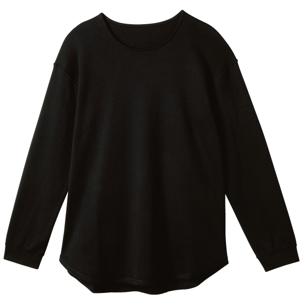 リラックスウェア WEB限定 長袖 カットソー パジャマ ルームウェア 綿100％  お肌にやさしい Fleep フリープ 送料無料 88026 部屋着 日本製 ネコポス可 | Fleep | 02