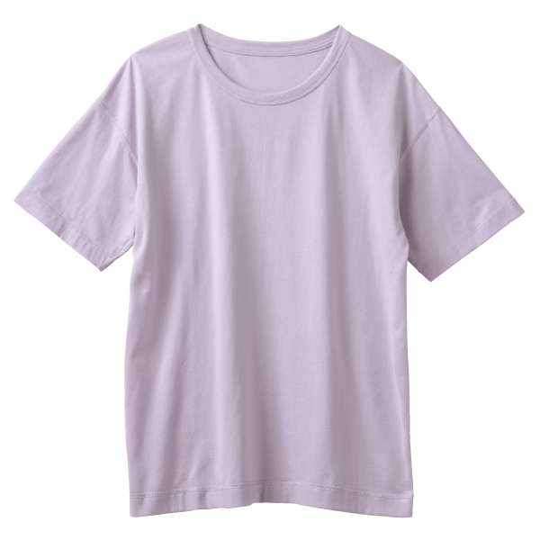 リラックスウェア クルーネック 半袖 Tシャツ 薄手 パジャマ ルームウェア 綿100％  お肌にやさしい Fleep フリープ 送料無料 88029 部屋着 日本製 ネコポス可 | Fleep | 04