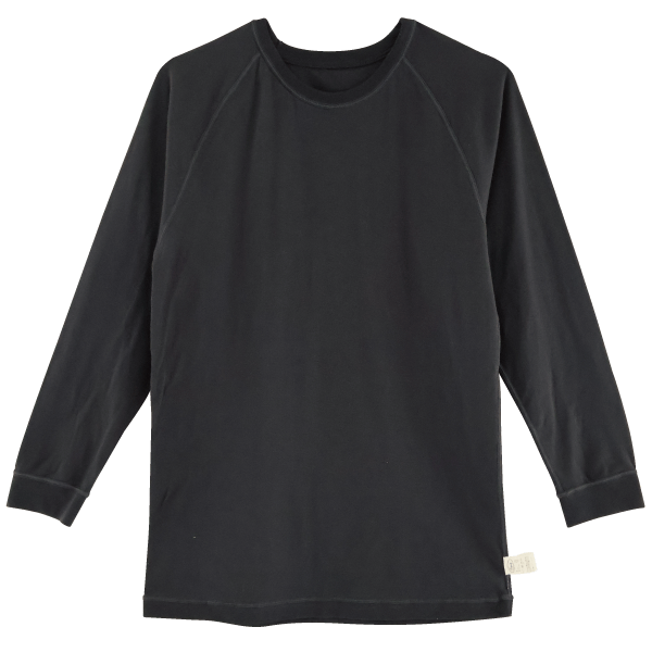 メンズ Men's クルーネック長袖Tシャツ お肌にやさしい下着 Fleep フリープ インナーウェア 日本製 敏感肌 父の日 フリープ インナー 89062 M L ネコポス可 | Fleep | 02