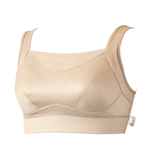 WEB限定品 綿混サポートブラ ノンワイヤー ノンワイヤーブラ エンジェルパッド対応 98101 乳がん 4サイズ 日本製 綿混 フルカップ ネコポス可 島崎株式会社 | ブランド登録なし | 01