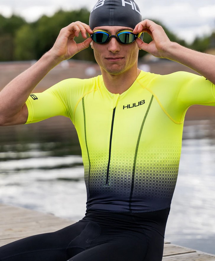 HUUB Commit フーブ コミット ロングコース スリーブド トライスーツ Fジップ MENS トライアスロン