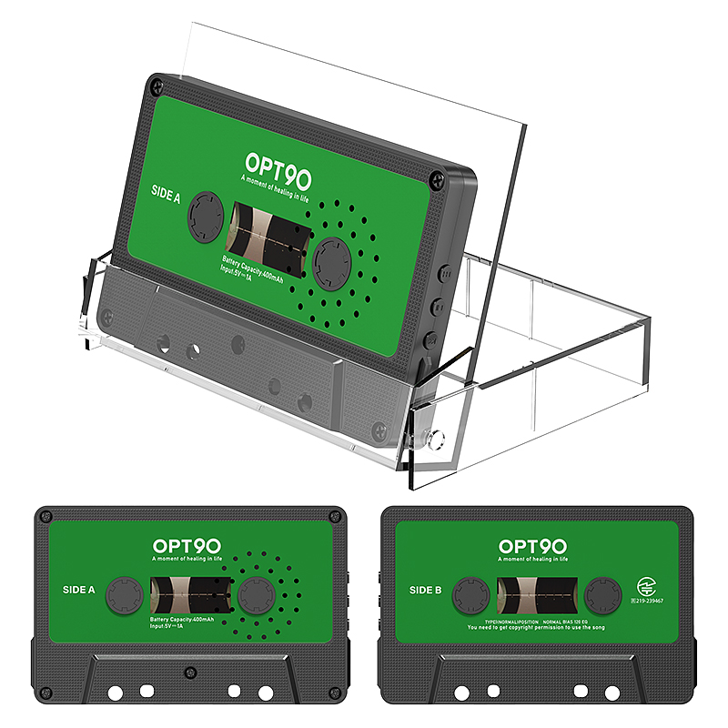 Opt!（オプト）OPT90 カセットスピーカー カセットテープ型Bluetoothスピーカー｜flgds｜04