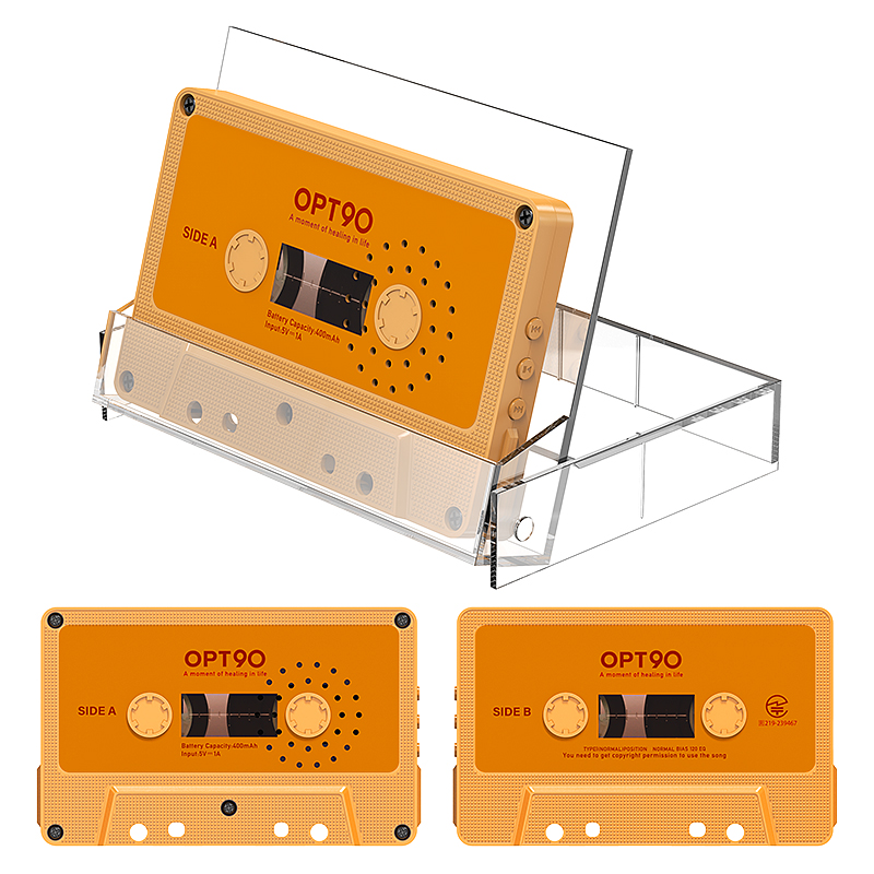 Opt!（オプト）OPT90 カセットスピーカー カセットテープ型Bluetoothスピーカー｜flgds｜06
