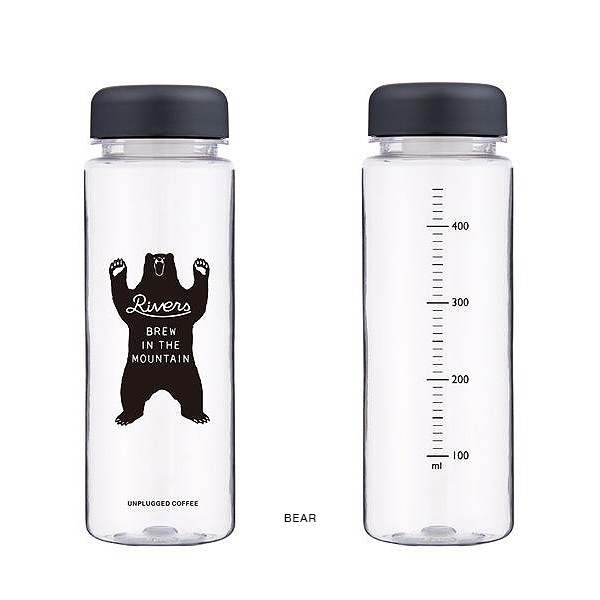 Rivers リバーズ リユースボトル500ml アンプラグド ウォーターボトル クリアボトル 水筒 Reusebottle 500 Up Feelgood Shop 通販 Yahoo ショッピング