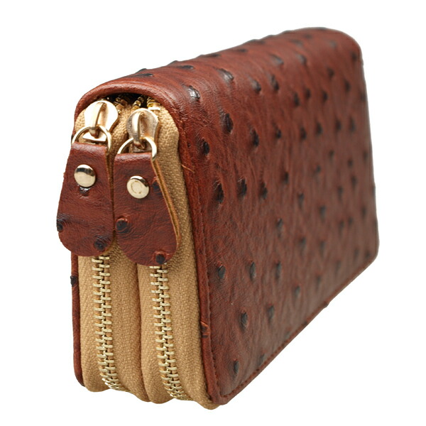 Double Zipper ダブルファスナー ラウンドファスナー 長財布 ロング