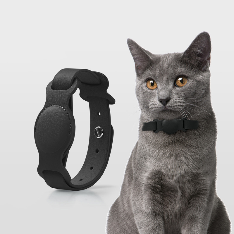 AirTag 首輪 猫 犬 保護ケース airtag カバー 動物 エアタグ 合成皮革 レザー ホルダー カバー iPhone iPad ストラップ掛け 防水 衝撃吸収 保護 バックル｜flora-s｜05