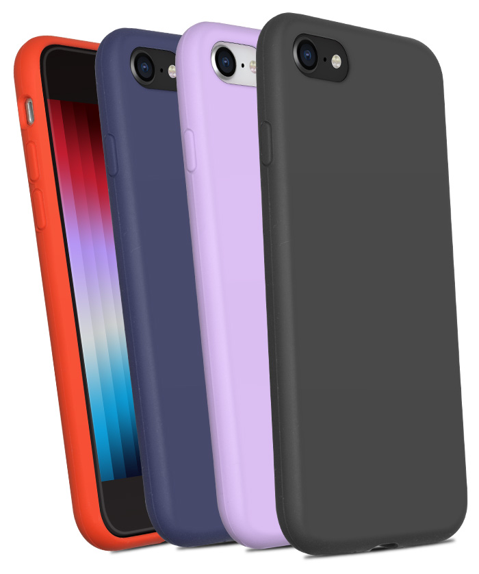 iphone用リキッドシリコンケース
