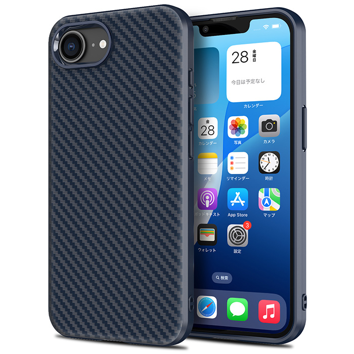 iPhone iPhone17e ケース iPhone16e カーボン調 アイホン アイフォン