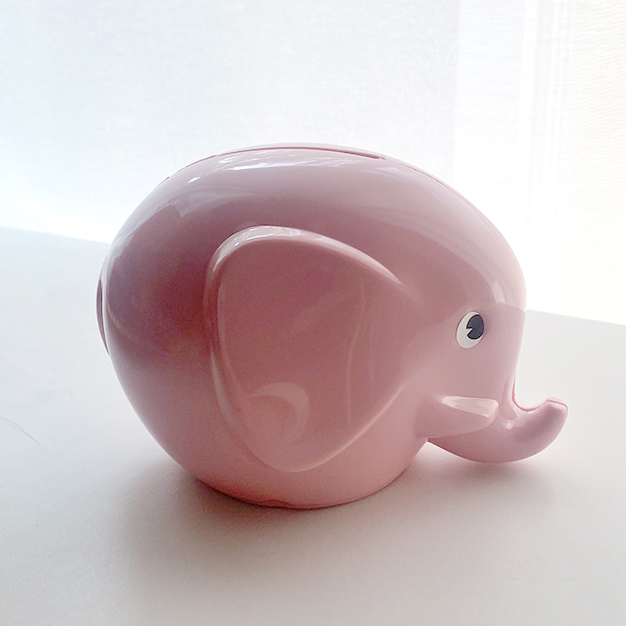 PALASET エレファントバンクS ゾウ貯金箱 フレンチピンク : Flow Yahoo
