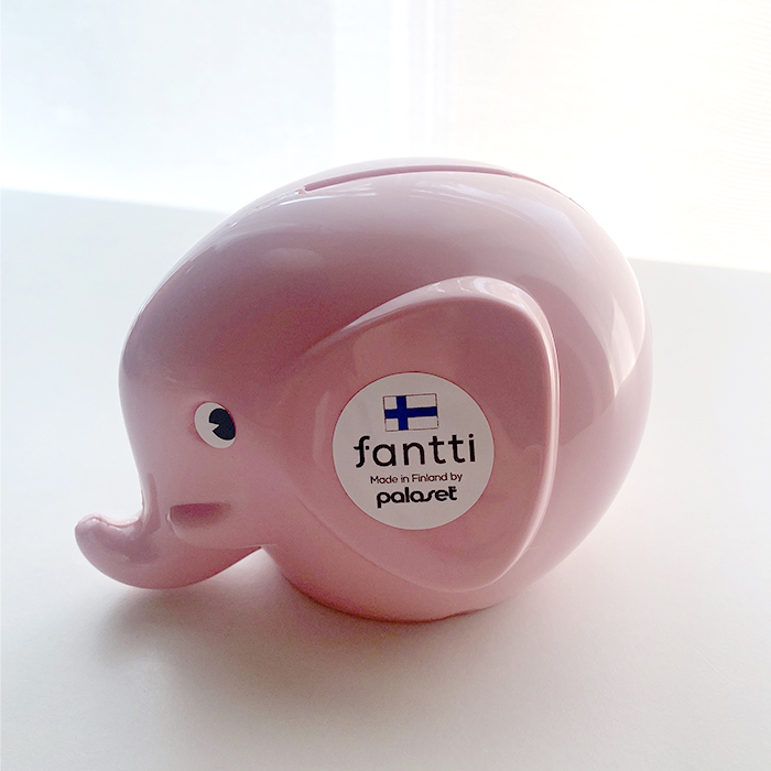 PALASET エレファントバンクS ゾウ貯金箱 フレンチピンク : Flow Yahoo